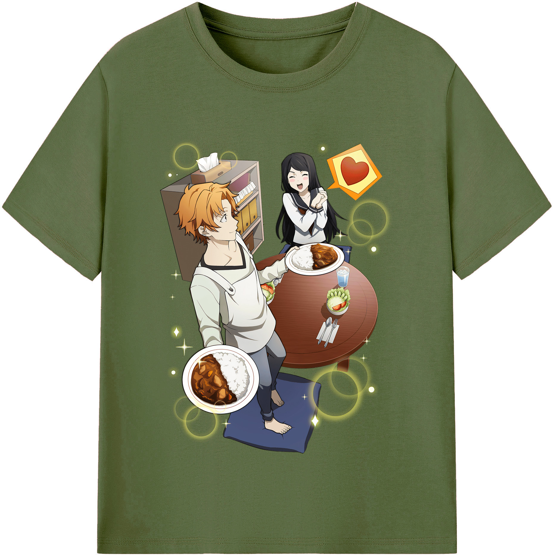 （画像用） 文豪ストレイドッグス Bungo Stray Dogs 綿100％半袖Tシャツ（フロントプリント）
